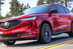 The 2022 Acura RDX A-Spec in Performance Red Pearl
